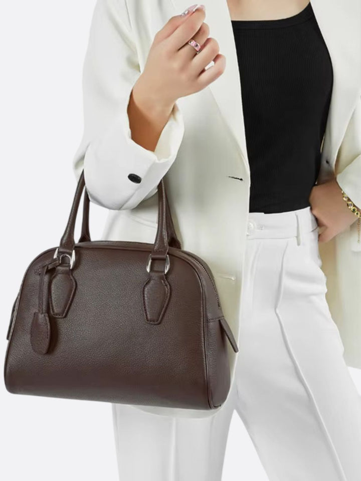 sac à main bowling cuir femme